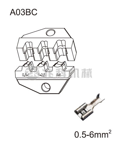 端子壓接模具